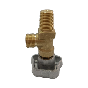 Valvola del cilindro di ossido di azoto di grado industriale in ottone valvola del Gas N2O V-3 valvola della bombola di ossigeno OEM/ODM disponibile - Product Image 2