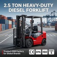 Envío Gratis, Montacargas KAISAN de 2 y 3 Toneladas, Precio Económico, Mini Montacargas, Estándar EPA Eur5, Fabricante de Montacargas Diésel