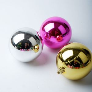 ลูกบอลพลาสติกประดับต้นคริสต์มาสขนาด 8 ซม. ขายส่ง Merry 2026 - Product Image 5