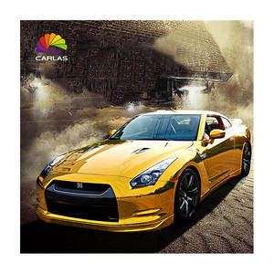 فيلم فينيل لاصق للسيارات من كارلاس، ملون ولامع كالمرآة، مقاوم للماء وقابل للتمدد، مع عينات مجانية - Product Image 2