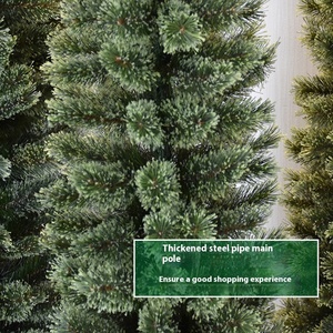 1.5-2.1m Noël Debout Pin Aiguille Fleur Arbre Décoratif pour La Maison Salon Centre Commercial Fenêtre Décoration - Product Image 2