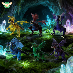 DIY Assembly Hell <strong>Dragon</strong> <strong>Eggs</strong> Toys 12 Pack Dinosaur <strong>Eggs</strong> Blind Box Plastic Assembly Dinosaur Models Toy - Product Image 3