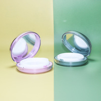 Nouvelle boîte à coussin d'air translucide distributeur de fond de teint crème BB boîte vide réglage de maquillage matériau d'emballage en plastique