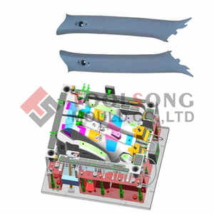 Fabricante de moldes Fabricación de piezas de parachoques de coche de plástico ABS PP PC Material Accesorio de coche Moldes de plástico - Product Image 4