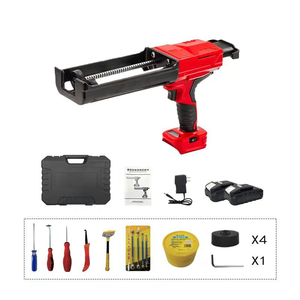 <span class=keywords><strong>Pistola</strong></span> de Pegamento Eléctrica Industrial Profesional de 6 Velocidades y 21V, Máquina Automática de Sellado Estructural de Doble Tubo, <span class=keywords><strong>Pistola</strong></span> de <span class=keywords><strong>Calor</strong></span> para Lechada de Azulejos - Product Image 6