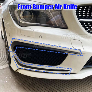 ชุดแต่งแอร์ไนฟ์กันชนหน้า คานาร์ดด้านข้าง สำหรับ Mercedes Benz CLA-Class W117 C117 CLA200 260 CLA45 ปี 2013-2015 - Product Image 1