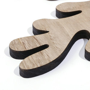 หัวกวางเรนเดียร์ไม้แบบตัดเลเซอร์ รูปทรงตกแต่ง - Product Image 5