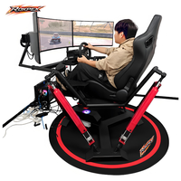 Plataforma Dinámica Personalizable de 6DOF, Simulador de Movimiento de Carreras con Control Preciso para Centros de Juego