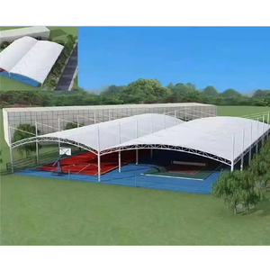 Venta Caliente: Techos Tensados Arquitectónicos para Estadios, Estructuras Tensadas para Canchas de Baloncesto, Carpas para Campos de Fútbol, Techos Tensados - Product Image 3