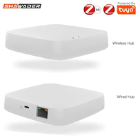 Tuya ZigBee Smart Gateway Hub Bridge Compatible Alexa Google Home Télécommande Système d'écran OLED Systèmes de kits de maison intelligente