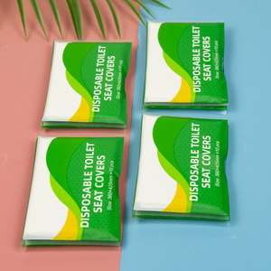 Cross-Border Disposable <strong>Toilet</strong> Cushion Portable Travel Soluble Water 10 Pieces Public Restrooms Disposable <strong>Toilet</strong> <strong>Seat</strong> Cover - Product Image 3