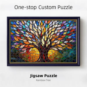 Rompecabezas de impresión de papel Bule de 500/1000 piezas personalizado rompecabezas popular de <span class=keywords><strong>Tik</strong></span> <span class=keywords><strong>Tok</strong></span> <span class=keywords><strong>para</strong></span> niños/adultos - Product Image 2