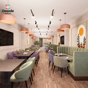 Bancone Bar Caffè Personalizzato | Chiosco Retail con Illuminazione a LED | Servizio Completo di Interior Design per Caffetterie e Progettazione Negozio - Product Image 3