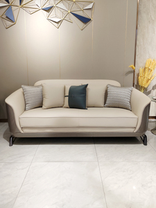 <span class=keywords><strong>Mobili</strong></span> personalizzati divano in pelle di lusso leggero italiano villa in pelle postmoderna divani da soggiorno di fascia alta <span class=keywords><strong>vecchi</strong></span> - Product Image 6