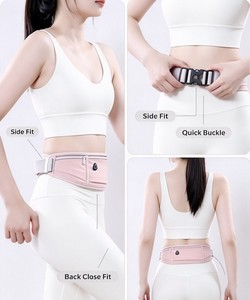 Sport-Hüfttasche Schlanker Laufgürtel mit Kopfhörerloch Wasserdichte Mehrtaschen-Hüfttasche Bauchtasche für Outdoor Fitness Gym - Product Image 3