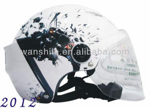 Venta caliente 209 de seguridad bebé niños media cara cascos de motocicleta - Product Image 4