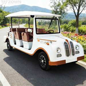 Carro Eléctrico de Turismo Estilo Clásico, Suministro Directo de Fábrica, Motor de 5KW, 4 Ruedas, Alimentado por Litio, con 2 Años de Garantía - Product Image 3