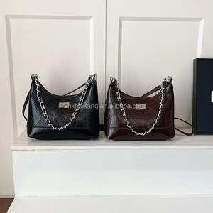 Sac à main français de luxe pour femme, en PU imperméable, personnalisable, vente en gros d'usine, avec fermeture à glissière - Product Image 3