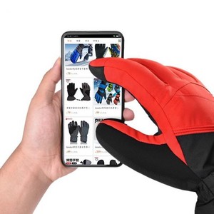 Gants de ski personnalisés avec logo, écran tactile, doublure en velours pour plus de chaleur et imperméables - Product Image 3