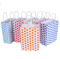 Sacs en papier personnalisés de luxe imprimés et recyclables avec poignées pour cadeaux d'anniversaire et fêtes, vente en gros