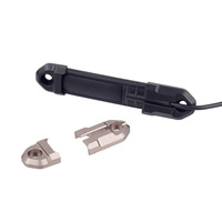Système de tir tactique de simulation unisexe avec base fixe à fente pour interrupteur filaire à queue de rat en métal