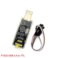 Module convertisseur série USB2.0 vers TTL FT232RL FT232BL 3.3V 5V, programmeur de débogage pour projets Arduino DIY