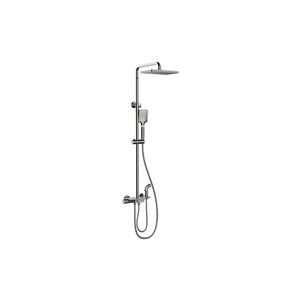 Bathroom Wall Mounted Chrome Shower Set Brass Shower Faucet with <strong>Shattaf</strong> for Hotel - Product Image 1