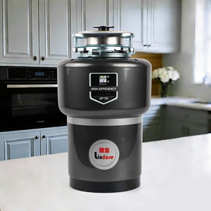 Processador de Resíduos Alimentares Elétrico de 1HP com Controle Remoto para Pia de Casa, Máquina de Compostagem de Resíduos Alimentares com Certificações CE, CB e ROHS - Product Image 1