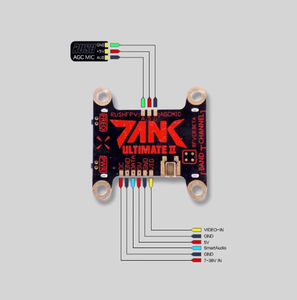 II V2 Ultimate 5.8G 48CH Raceband para Drones RC, VTX Conmutable 2-8S 25/200/500/800mW - Product Image 3