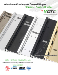 บานพับแบบมีเฟือง YHG002 สำหรับงานหนัก แบบเต็มพื้นผิว ดีไซน์ทันสมัย ได้มาตรฐาน ANSI/BHMA สำหรับใช้กับประตู - Product Image 5