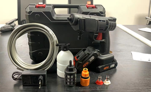 2026 OEM Venta de Fábrica Barata Pistola de Lavado de Coches Portátil con Batería de Litio, Aleación de Aluminio, Microfibra y Plástico, con Flujo Ajustable, Juego de Herramientas - Product Image 3