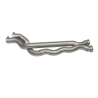 Tube intermédiaire haute performance en acier inoxydable SS304 de 70 mm pour M3 M4 F80 F82 3.0T 2014-2019, longueur égale, finition brossée 1,5 mm