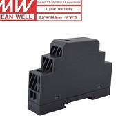 Alimentation électrique Mean Well HDR-15-5 ultra-mince AC-DC à sortie unique 5V, montage sur rail DIN, usage industriel, garantie 3 ans, 80% de réduction