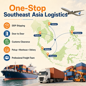 Expédition de Chine vers Clark avec services de transitaire DDP, support logistique et douanier, préparation en entrepôt et suivi transfrontalier. - Product Image 1