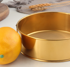 <span class=keywords><strong>Tamis</strong></span> à farine en acier inoxydable, <span class=keywords><strong>tamis</strong></span> à mailles fines pour la pâtisserie, pour faire des gâteaux et du pain - Product Image 5