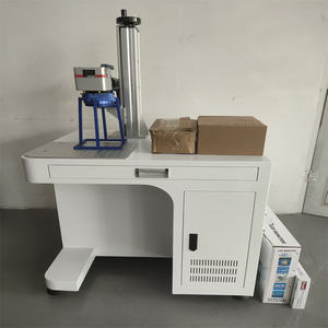 เครื่องมาร์คกิ้งโลหะแบบตั้งโต๊ะ CNC ระบบไฟเบอร์เลเซอร์ 3 มิติ ยี่ห้อ Easy Mark พร้อมระบบระบายความร้อนด้วยอากาศ ควบคุมด้วยโปรแกรม EZ CAD รองรับไฟล์ DXF/AI/PLT/BMP กำลังไฟ 20-50 วัตต์ - Product Image 5