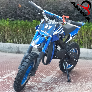 Dirtbike 2-stroke Big Wheel Dirt Pit Bike <b>Gasoline</b> Motorcycles Air Cool Hand Pull Start Disc Brakes off Road - Product Image 4