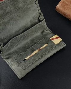 Borsa Portatile <span class=keywords><strong>Vintage</strong></span> in Pelle PU per Tabacco con Chiusura a Scatto, Accessorio per Fumatori, Regalo - Product Image 4