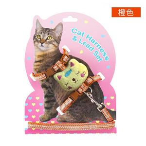 Stok baru set tali dan kekang kucing kucing dapat disesuaikan anti pelarian - Product Image 2