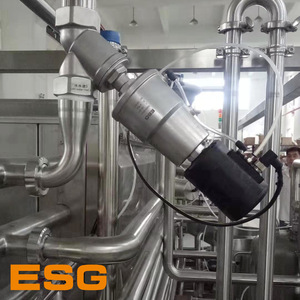 วาล์วปรับมุมสแตนเลสควบคุมด้วยลม ESG DN20 แบบหน้าแปลน ไหลแบบเส้นตรง ทนอุณหภูมิสูง - Product Image 1