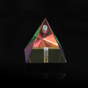 <span class=keywords><strong>Pyramide</strong></span> égyptienne en verre optique coloré avec vis - Product Image 5