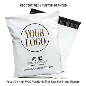 Sobres de Correo de Plástico con Logotipo Impreso Personalizados OEM, Bolsas de Envío para Marcas de Ropa - Product Image 1