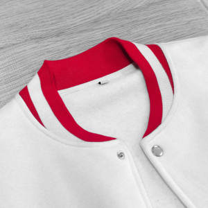 थोक यूनिसेक्स उच्च गुणवत्ता वाले ओवरसाइज स्वेटशर्ट कस्टम लोगो बेसबॉल जैकेट कोट जिपर डिजाइन प्रिंट पैटर्न - Product Image 2