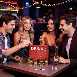 Jeu de société de loisirs pour la pose de carreaux, jeu de table interactif pour boire, idéal pour les fêtes de famille, les soirées entre amis et les divertissements décontractés. - Product Image 3