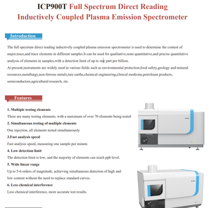 Espectrómetro de Emisión de Plasma de Acoplamiento Inductivo ICP OES ICP900T-DV para Observación Horizontal y Vertical - Product Image 4