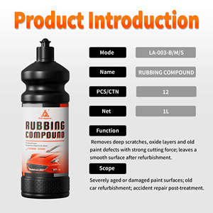 Composé <span class=keywords><strong>de</strong></span> polissage ultra-fin premium, éliminateur <span class=keywords><strong>de</strong></span> rayures et <span class=keywords><strong>de</strong></span> tourbillons, brillance miroir, correction <span class=keywords><strong>de</strong></span> peinture automobile, préparation métallique, cire <span class=keywords><strong>de</strong></span> finition anti-rayures - Product Image 2