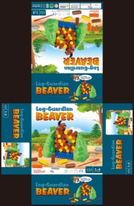 Jeu <span class=keywords><strong>de</strong></span> survie du castor en plastique pour toute la famille - Jouets <span class=keywords><strong>de</strong></span> bureau intelligents pour enfants - Product Image 2