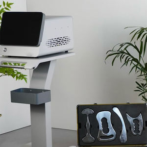 Outil de massage facial et corporel en acier inoxydable OEM de bonne qualité 2026 avec 8 poignées, multifonctionnel, option de logo personnalisé - Product Image 5