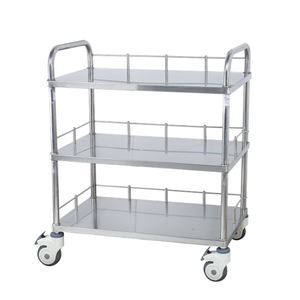 Supporto Mobile 304 chirurgico medico acciaio inox 3 strati carrello strumenti - Product Image 2