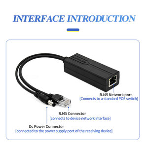Caméra IP PoE RJ45 10/100/1000 Mbps avec fonctions de sécurité et alimentation Power Over Ethernet - Product Image 4